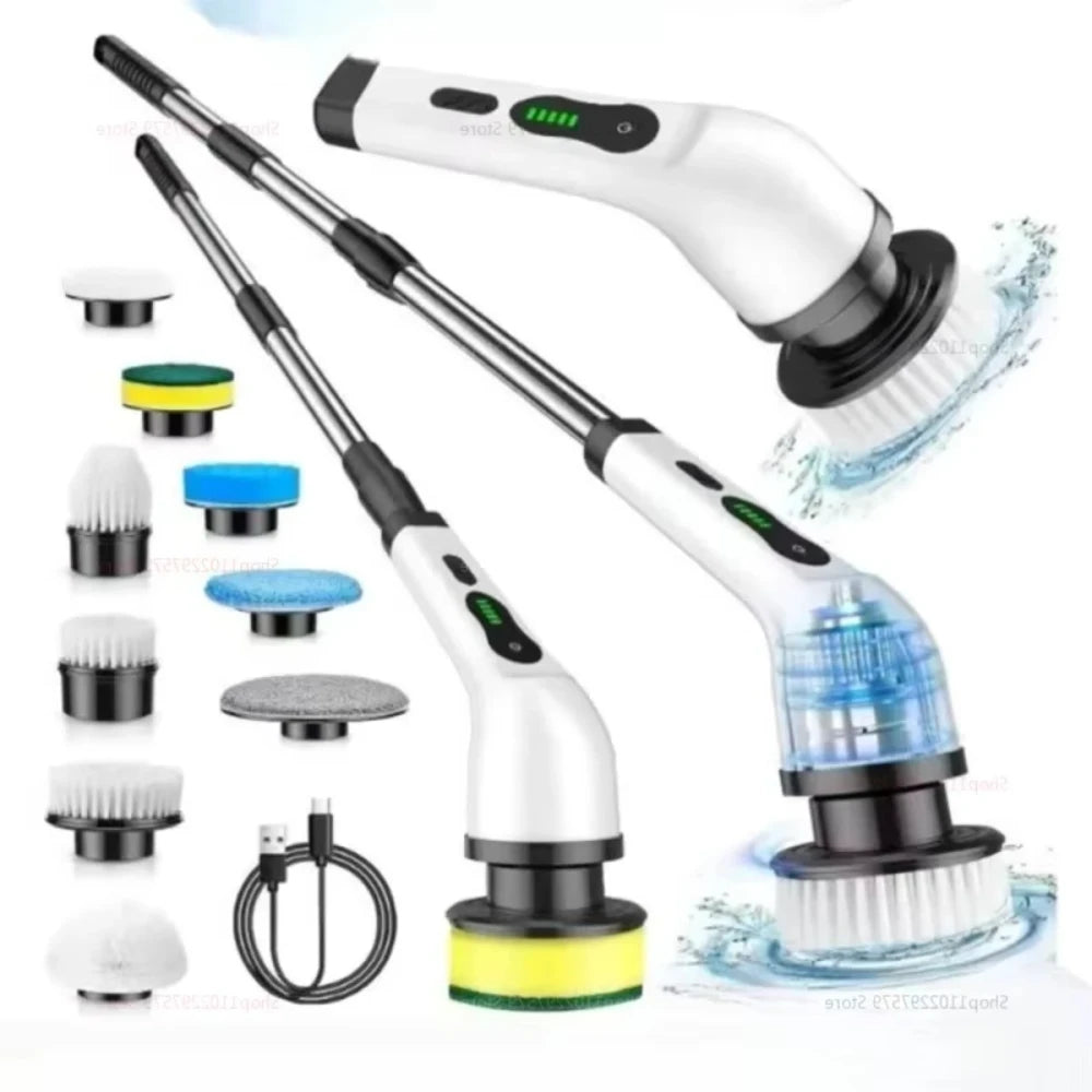 Cordless Spin Scrubber 9-in-1